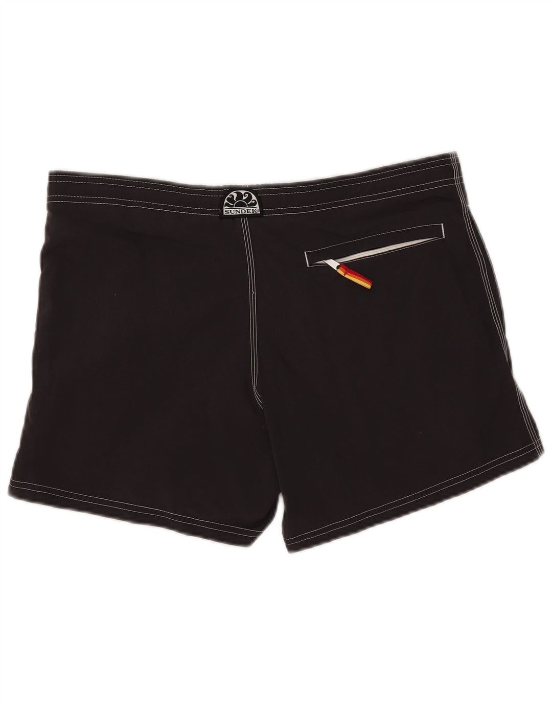 Shorts de natação masculino Sundek pequeno cinza nylon