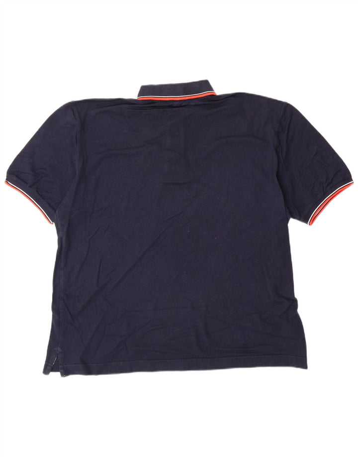 PAUL & SHARK Mens Yachting Polo Shirt Large Navy Blue