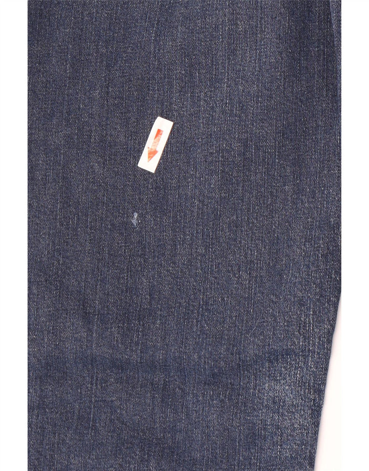 Calça jeans feminina Levi's 470 Straight W28 L34 azul algodão