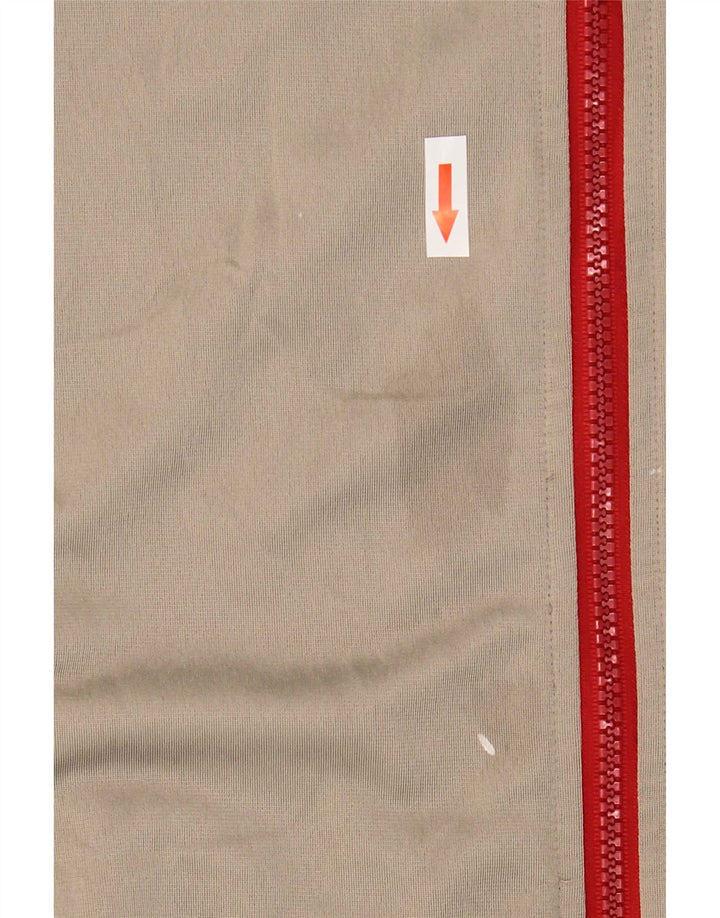 Jaqueta masculina de treino Lotto UK 40/42 poliéster cinza grande