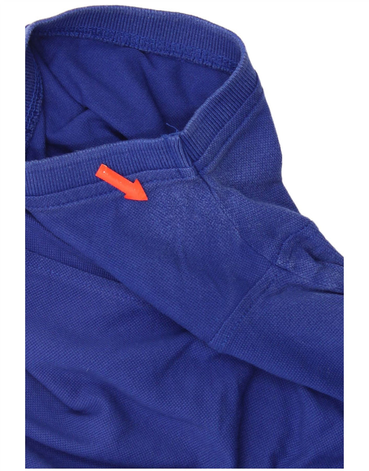 Camisa polo masculina Harmont & Blaine Regular Fit grande azul