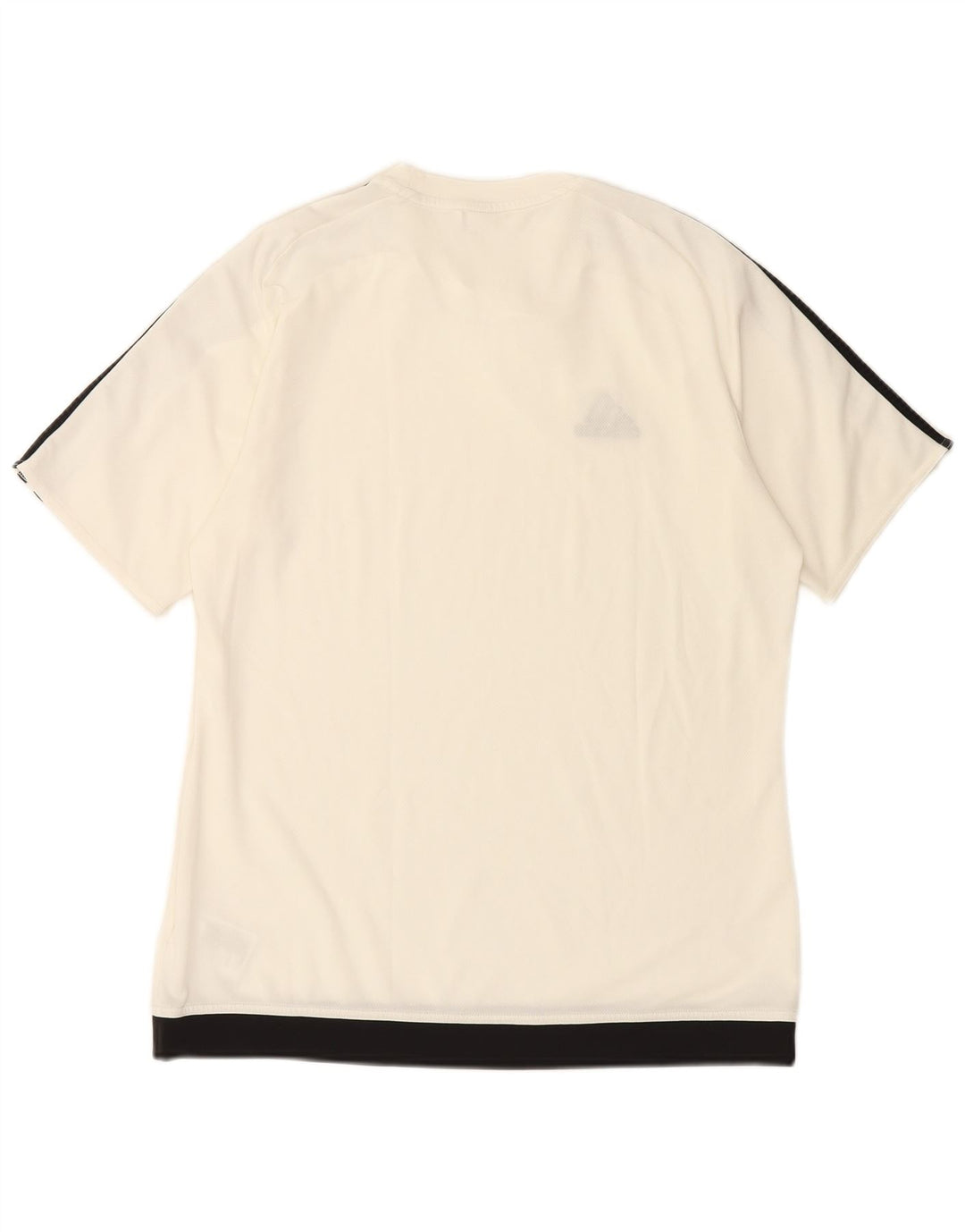 Camiseta Adidas Masculina Climalite Top Médio Branco Colourblock Poliéster