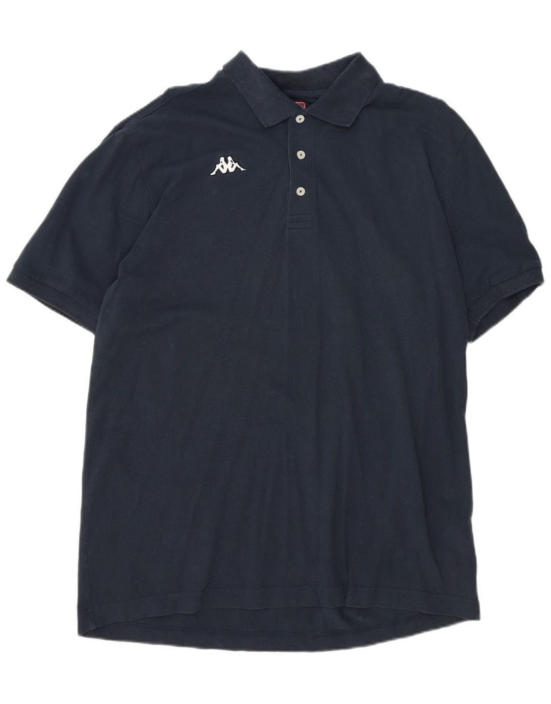 Camisa polo masculina Kappa 2XL algodão azul marinho