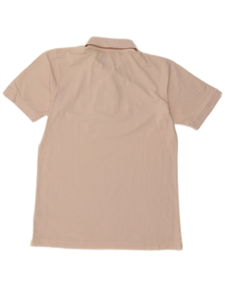 Camisa polo masculina Kappa pequena rosa algodão