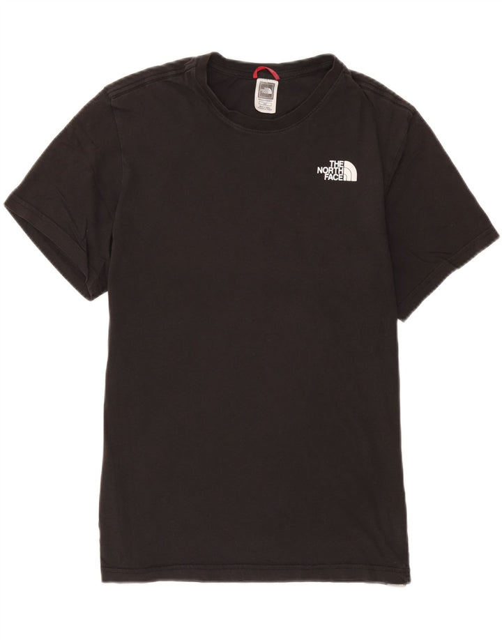 Camiseta gráfica masculina The North Face pequena preta