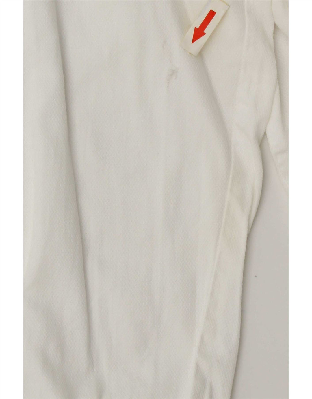 Camisa masculina Benetton pequena branca