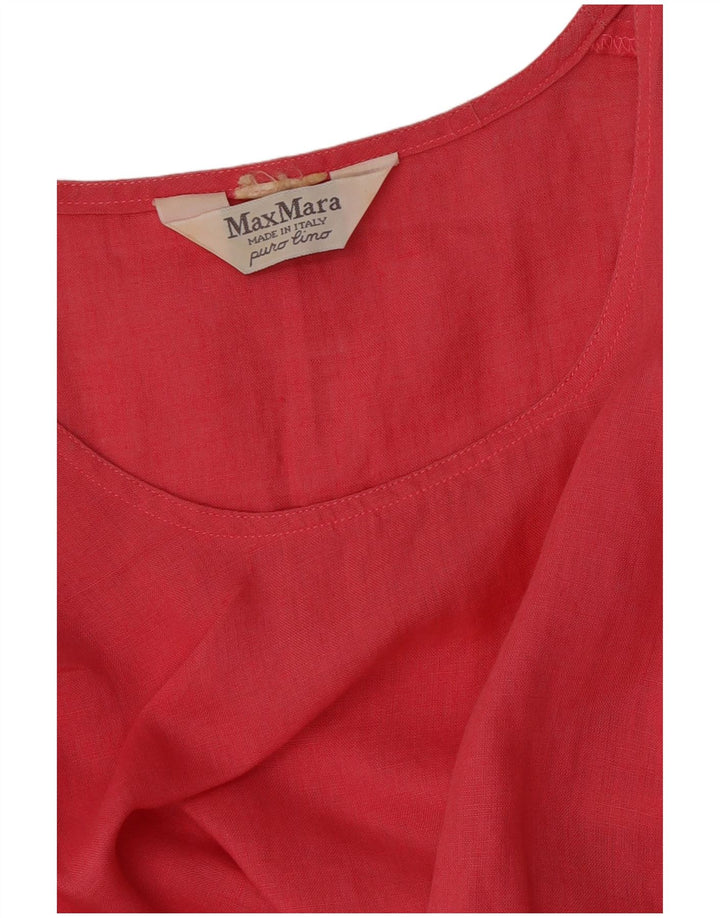 Blusa feminina Max Mara UK 12 rosa médio