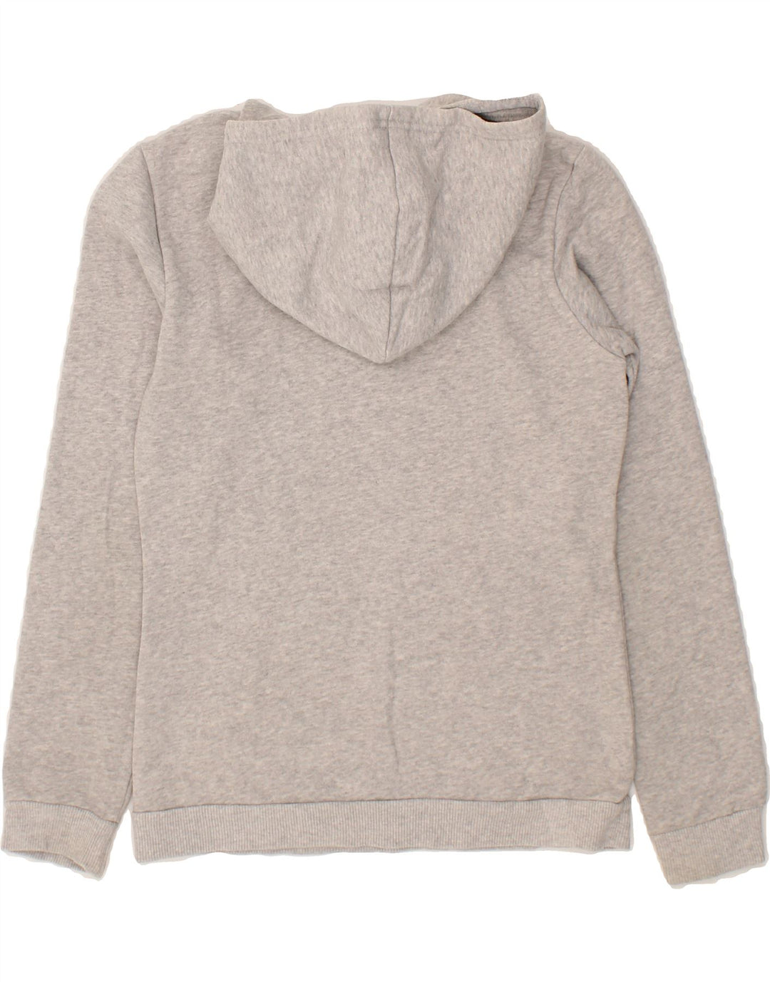 PUMA Boys Graphic Hoodie Jumper 13-14 Years Grey Cotton Vintage Puma and Second-Hand Puma from Messina Hembry 