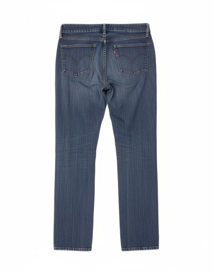 LEVI'S Feminino 712 Slim Jeans W30 L30 Azul Algodão
