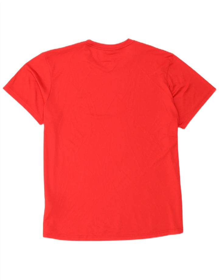 Camiseta masculina The North Face Top XL poliéster vermelho