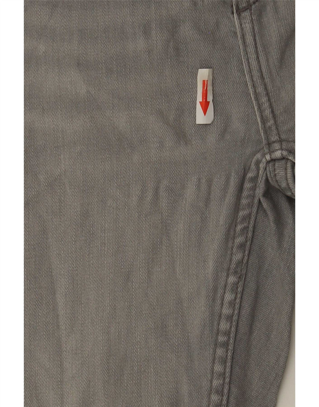 Zara Jeans Slim Feminino EU 40 Médio W30 L27 Algodão Cinza