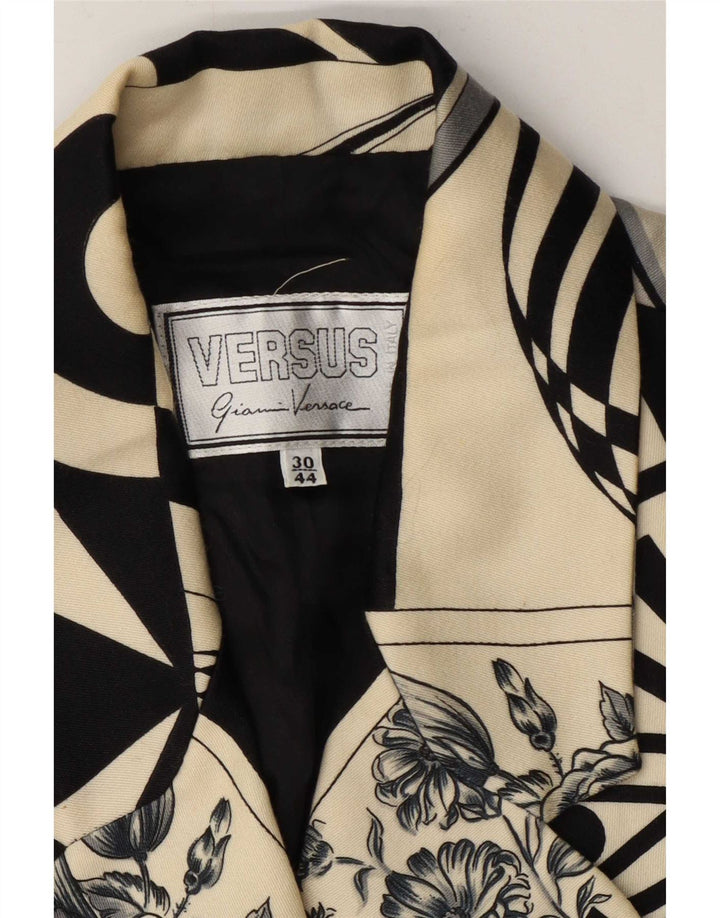 Jaqueta Blazer Feminina Versus By Gianni Versace EU 44 Grande Bege Des