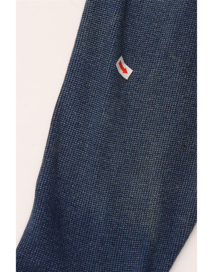 Suéter masculino com capuz e zíper FAT FACE algodão azul marinho médio