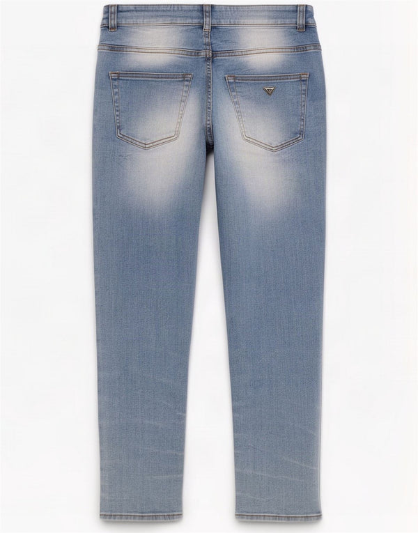 Guess Womens Crop Slim Jeans W30 L26 Azul