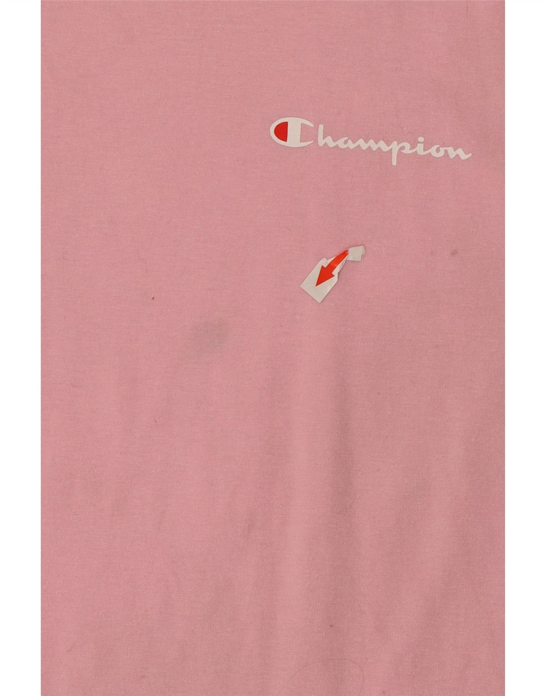 Camiseta feminina Champion UK 12 algodão rosa médio