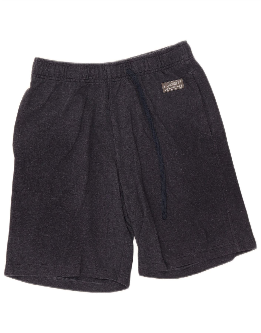 Eddie Bauer Mens Sport Shorts Pequeno Algodão Azul Marinho
