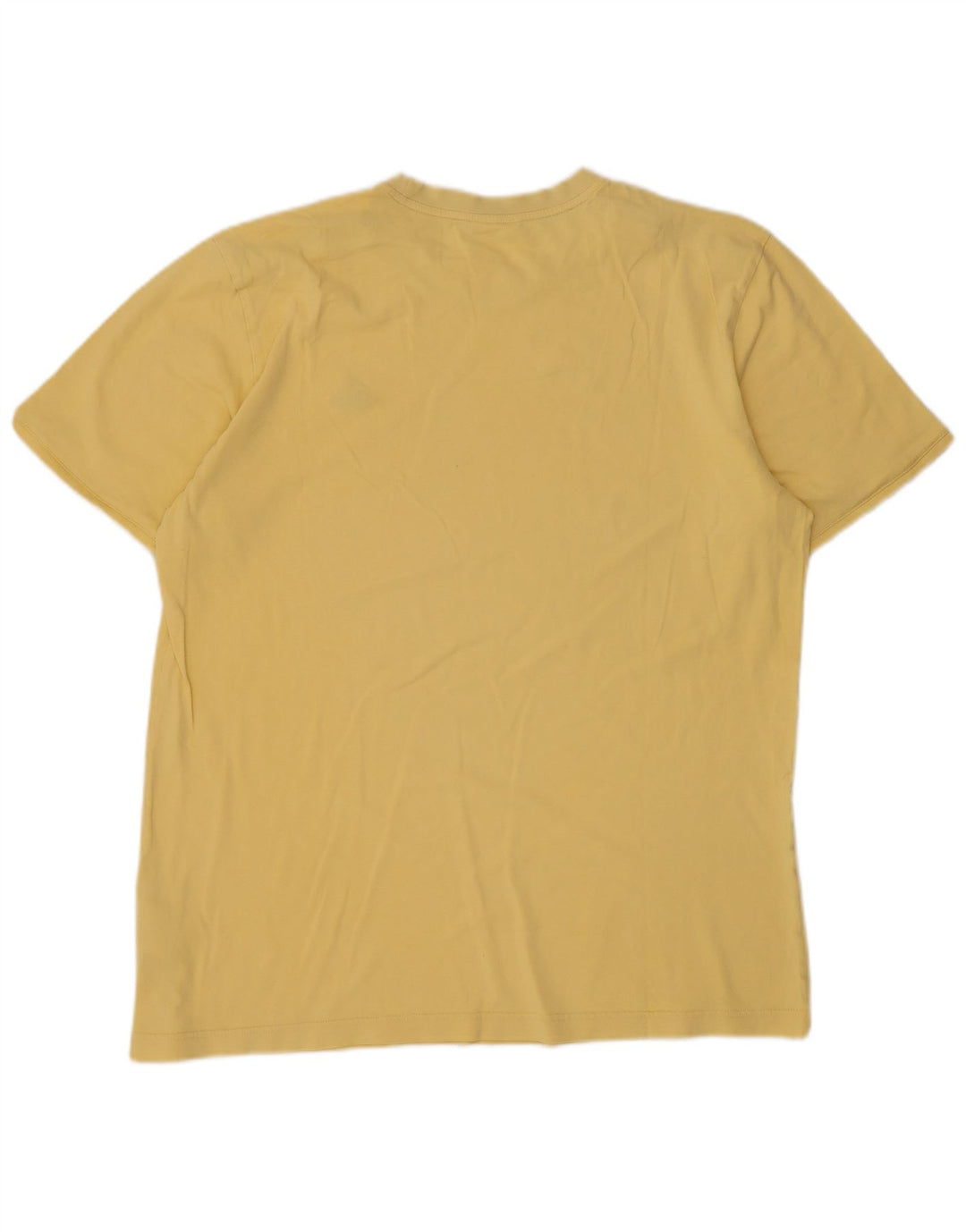 Camiseta masculina Adidas grande algodão amarelo