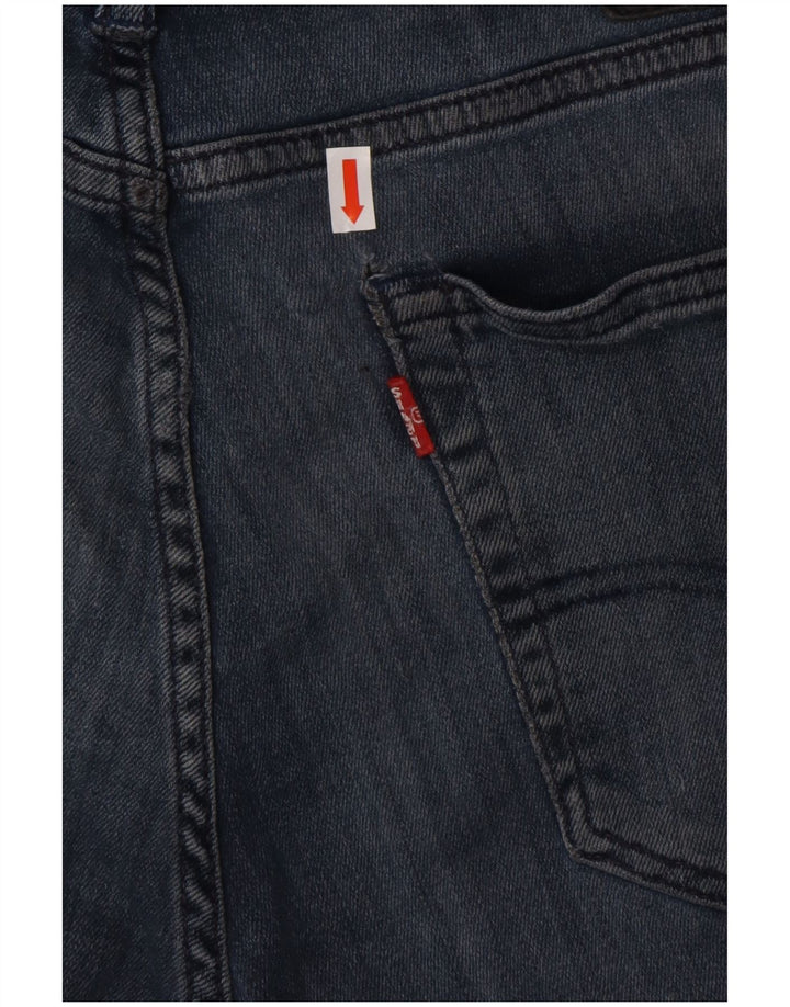 LEVI'S Jeans Slim Masculino W36 L32 Azul Algodão
