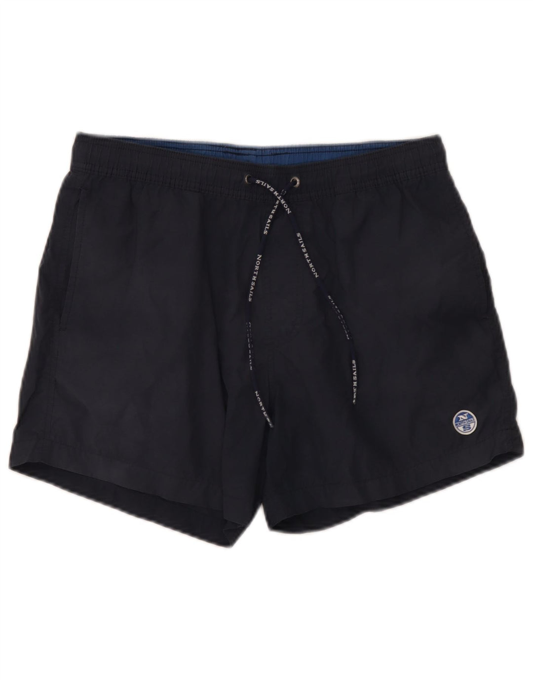Shorts de natação masculino North Sails médio azul marinho algodão