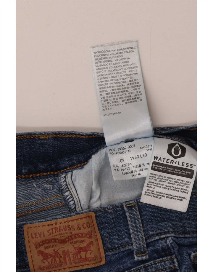 Calça Jeans Levi's Feminina Classic Bootcut US 10 Grande W30 L30 Azul Algodão