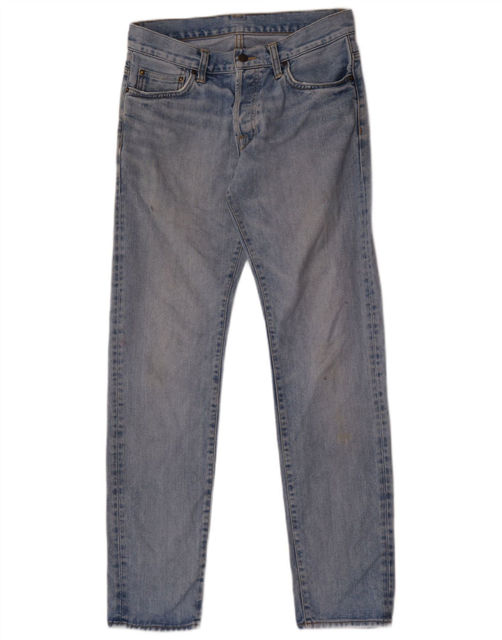 Carhartt Masculino Slim Jeans W29 L32 Azul Algodão
