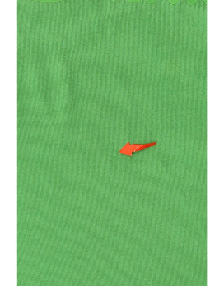 Camiseta masculina gráfica CHAMPION Top algodão verde médio
