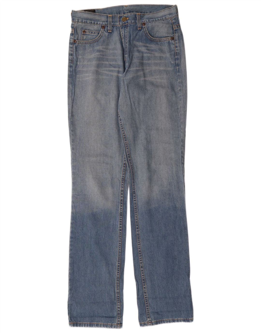 Jeans retos femininos LEE W30 L33 algodão azul