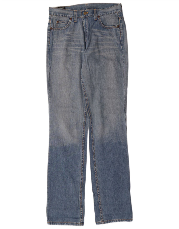 Jeans retos femininos LEE W30 L33 algodão azul
