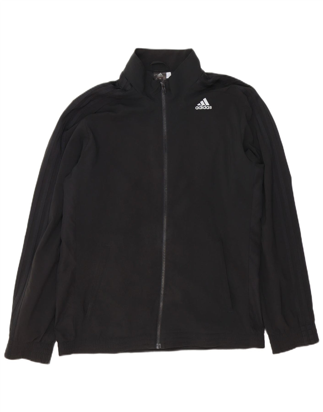 Adidas Mens Climalite Tracksuit Top Jacket UK 42/44 Grande Preto