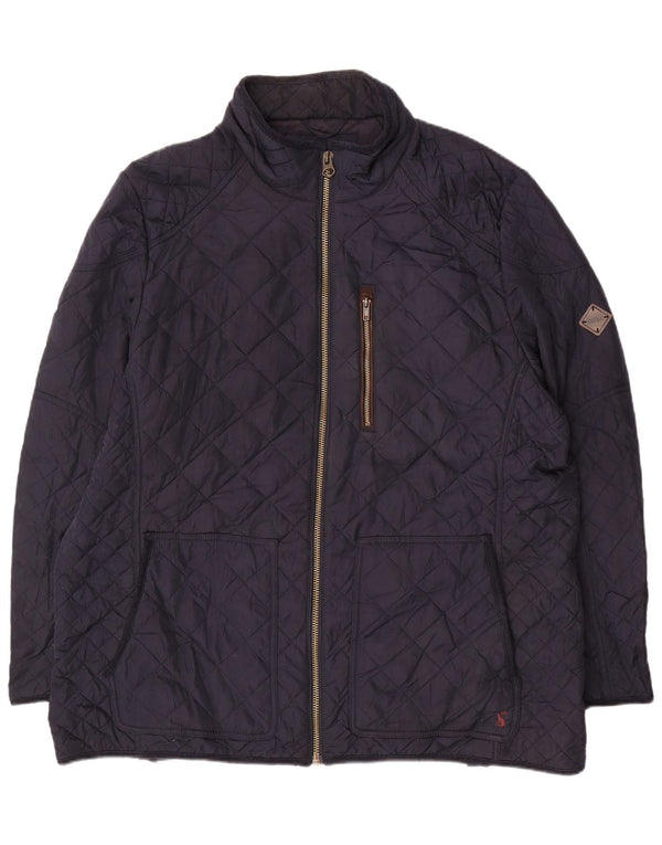 Jaqueta acolchoada masculina Joules UK 44 2XL poliéster azul marinho