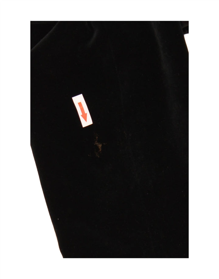 Jaqueta blazer masculina de veludo com 1 botão Zara EU 52 grande algodão preto