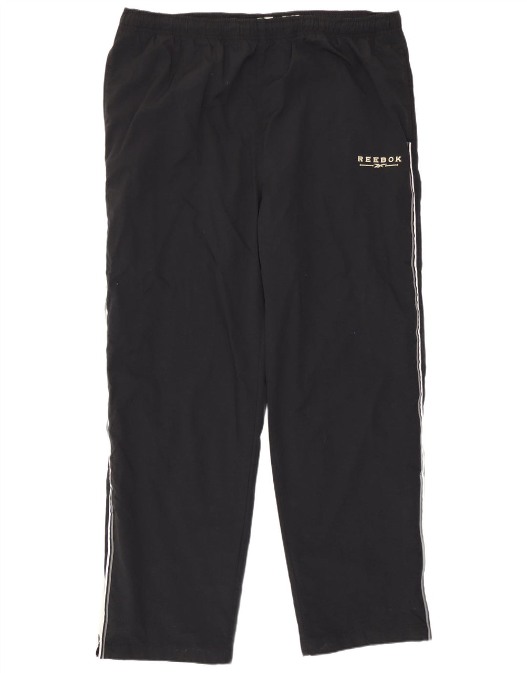 Calça de treino masculina Reebok 2XL nylon preto