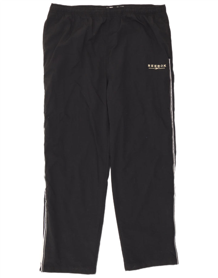 Calça de treino masculina Reebok 2XL nylon preto