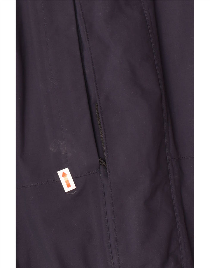 Jaqueta corta-vento masculina Kappa UK 42 XL azul marinho poliamida