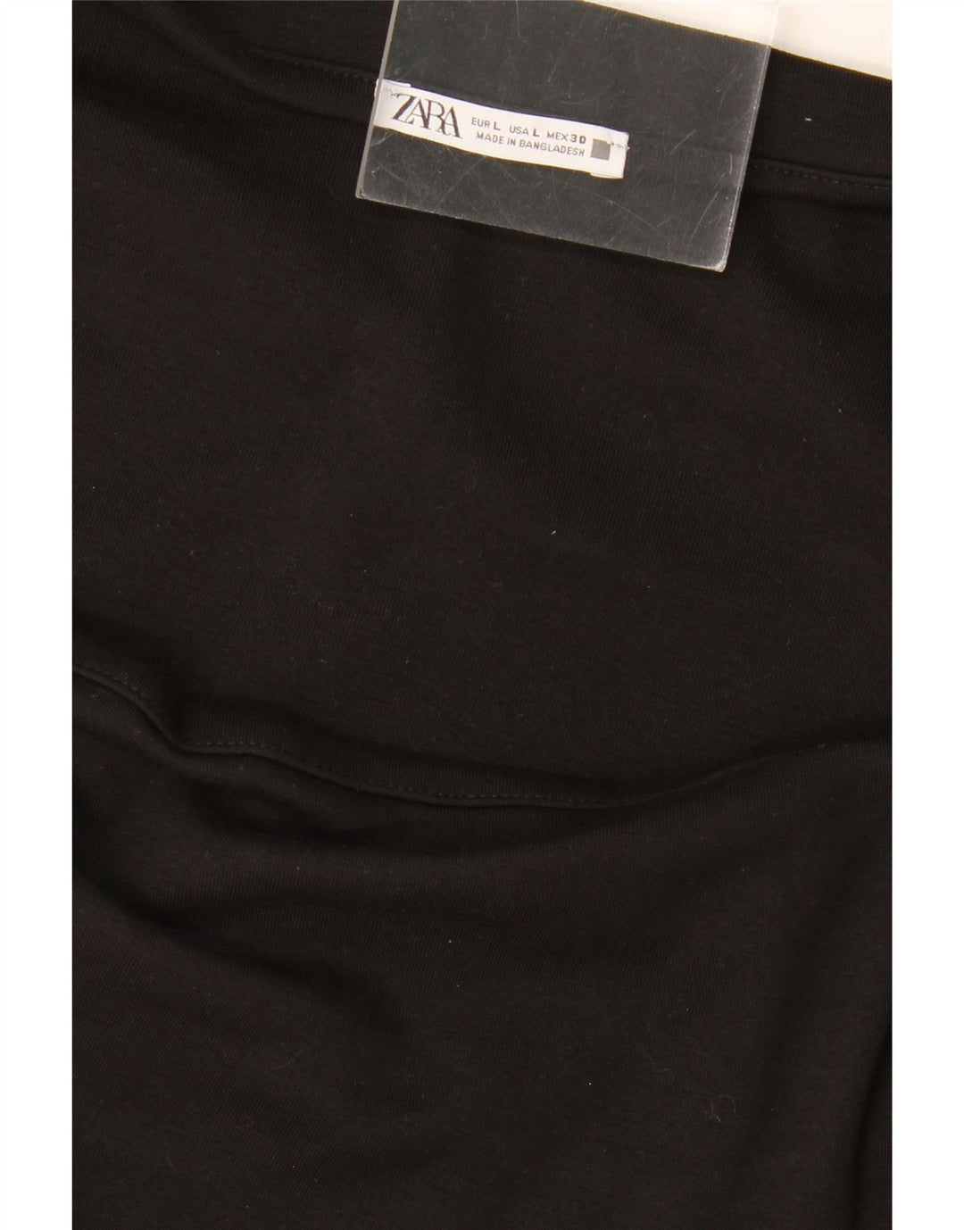Vestido maxi feminino de manga comprida ZARA Reino Unido 14 grande preto