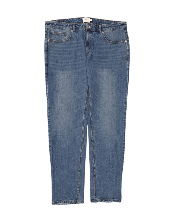 Farah Jeans Slim Feminino W36 L32 Azul Algodão