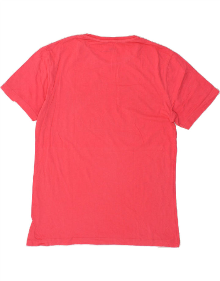 JULES Mens Graphic T-Shirt Top Large Pink Cotton Vintage Jules and Second-Hand Jules from Messina Hembry 