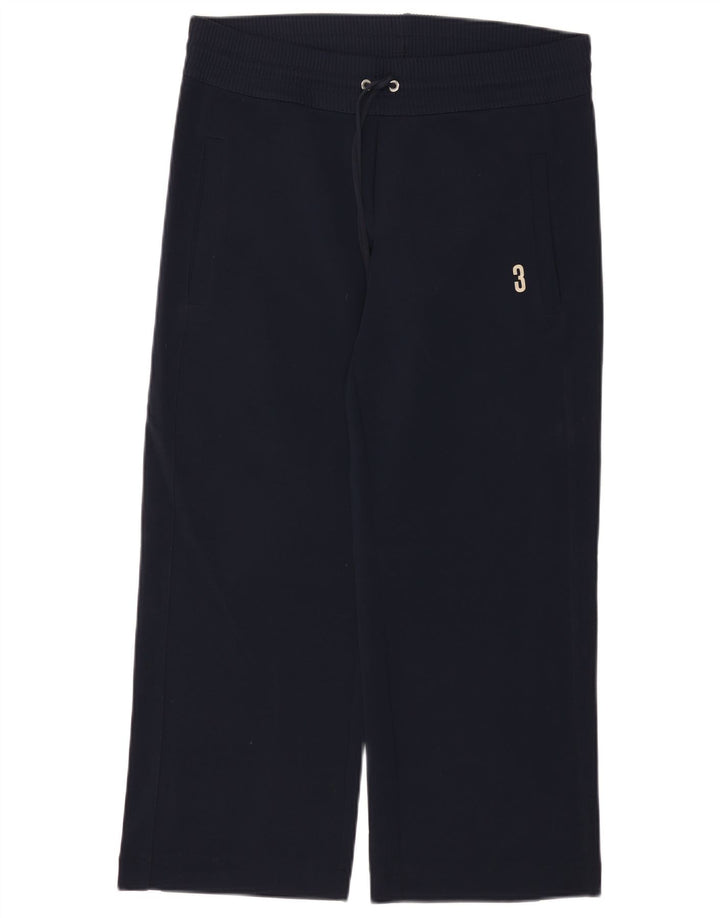 Calça de treino feminina VINTAGE UK 14 médio azul marinho poliamida