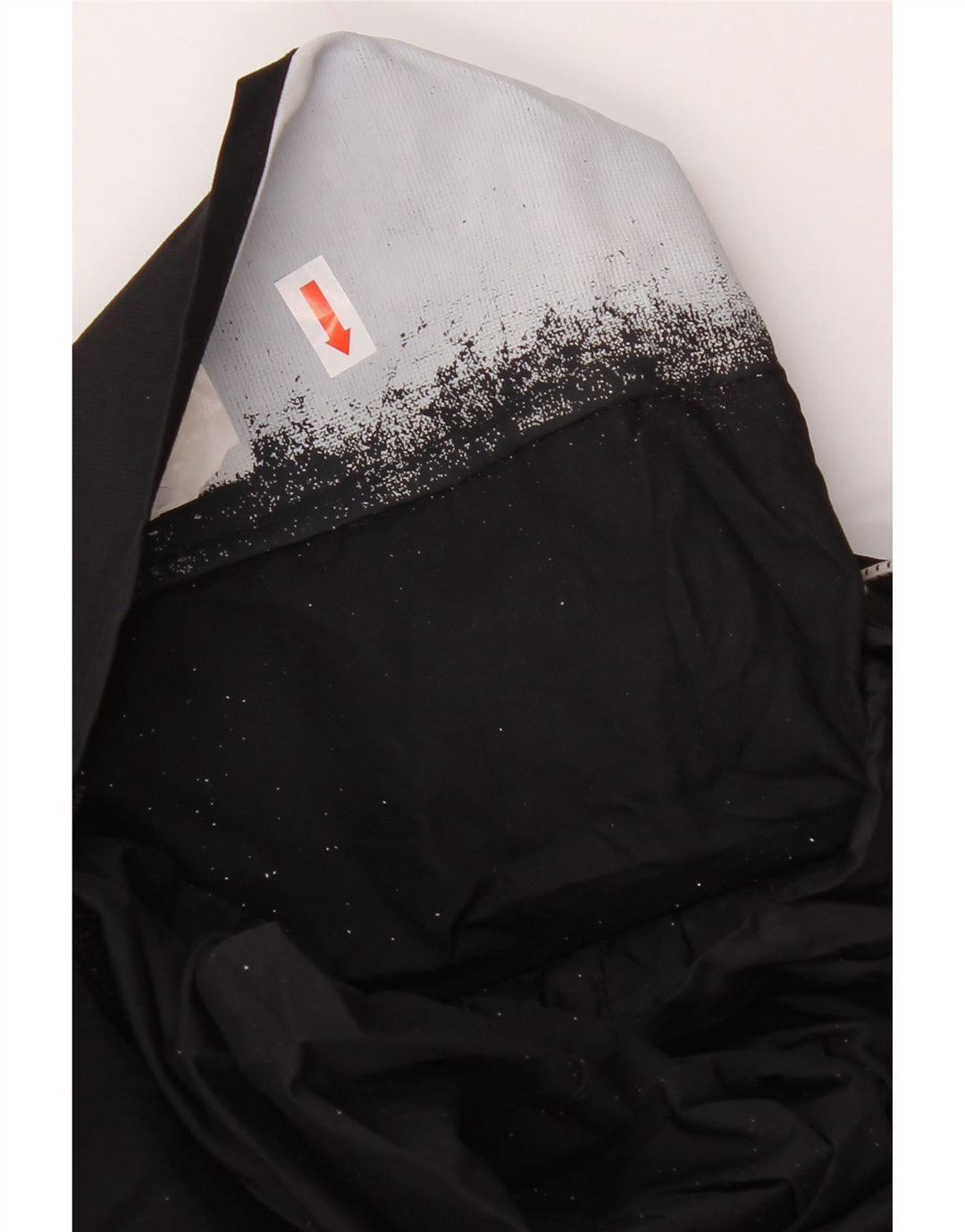 Jaqueta de chuva masculina Berghaus com capuz UK 42 XL preto nylon