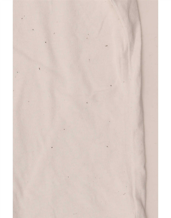 Camiseta masculina gráfica Napapijri pequena branca
