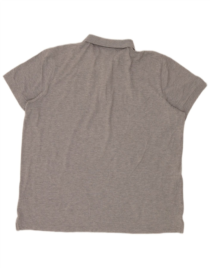 Camisa polo masculina KAPPA 3XL algodão cinza