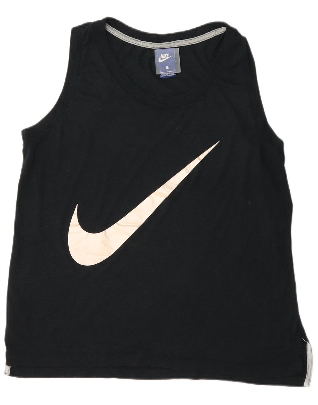 Colete gráfico feminino Nike UK 16 grande azul marinho