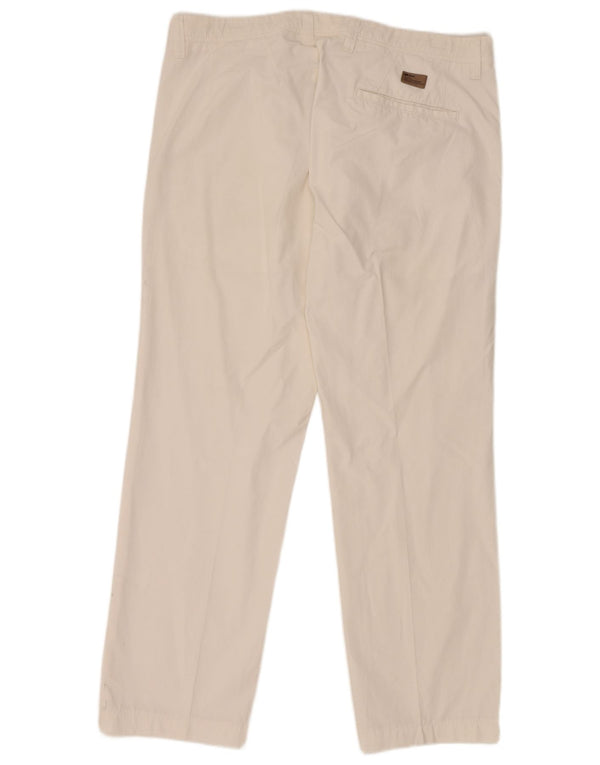 Calça Chino Masculina Reta Gas W36 L29 Algodão Branco