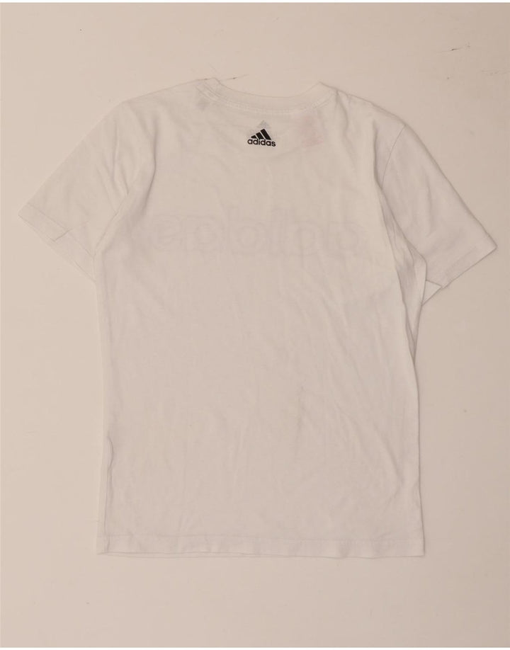 Camiseta Adidas Meninos Graphic Top 11-12 Anos Branco