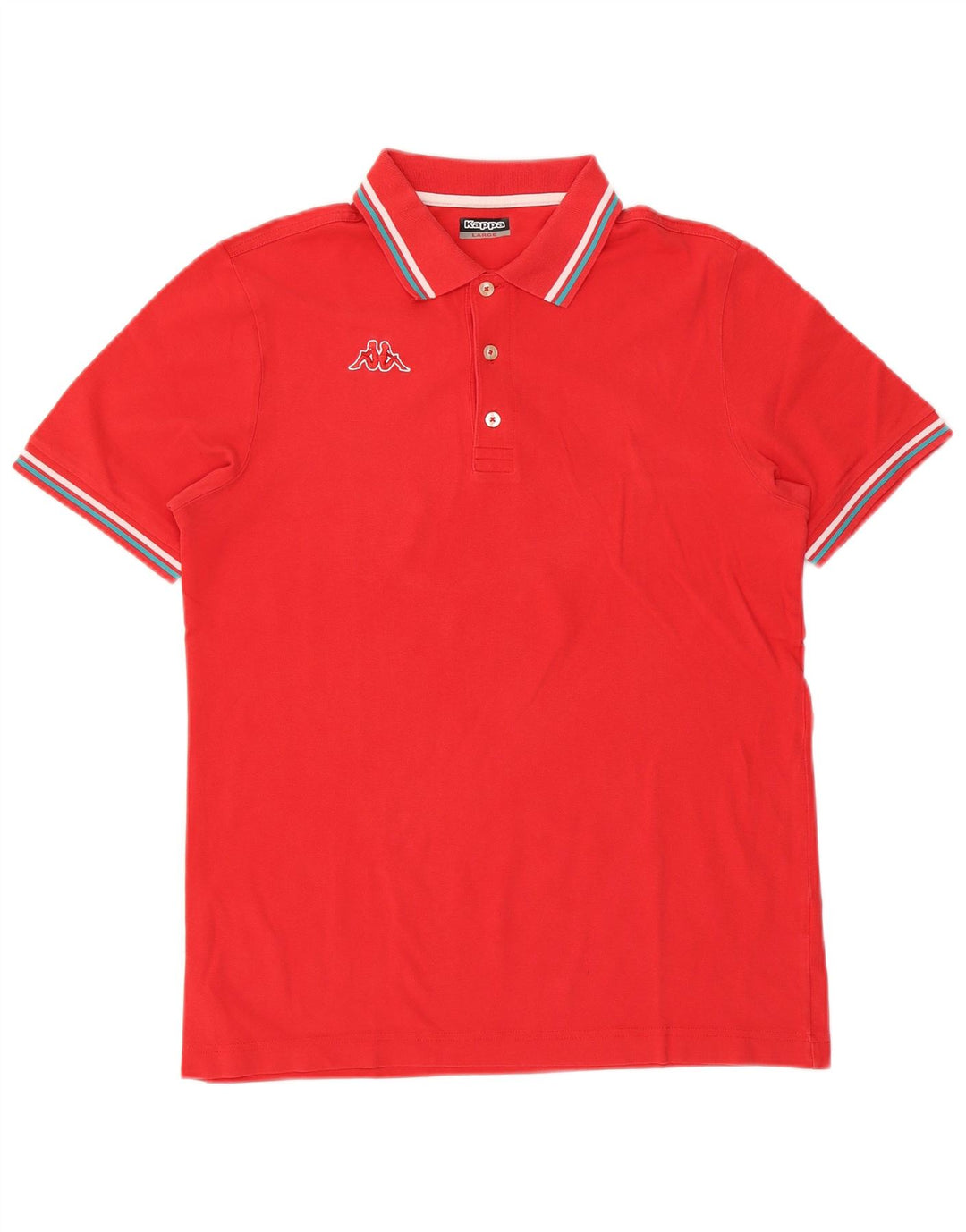 Camisa polo masculina Kappa grande vermelha