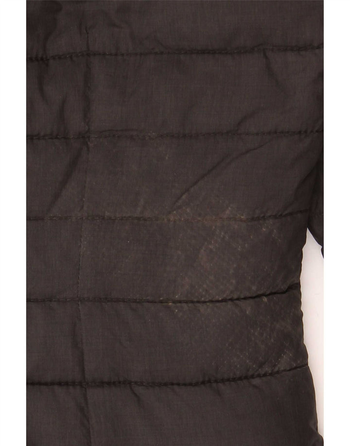 Casaco feminino acolchoado com capuz O'Neill UK 10 pequeno preto poliamida