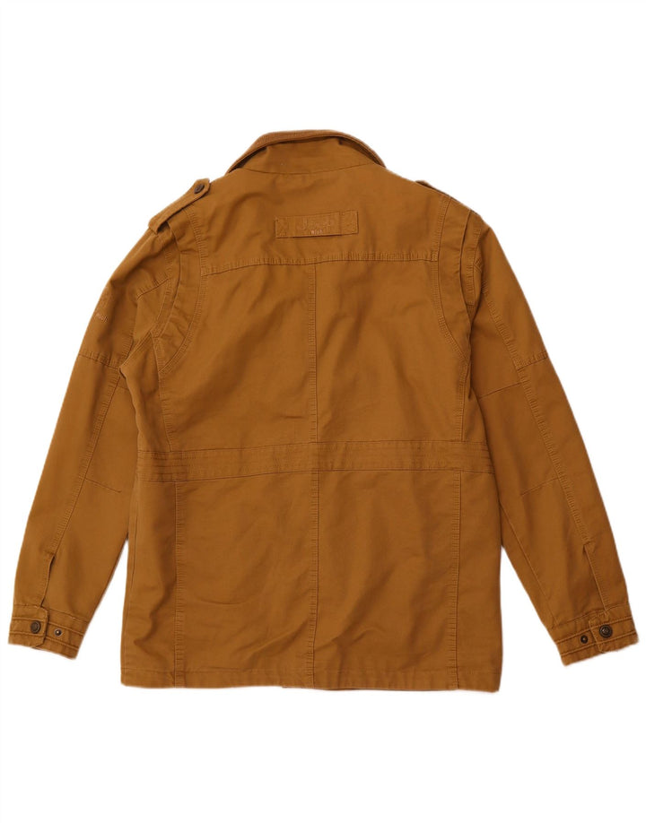 Jaqueta militar masculina Jeep Rich UK 42 XL marrom