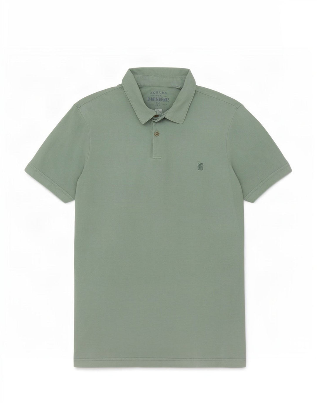 Camisa polo masculina Joules pequena algodão verde