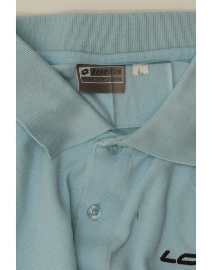 Camisa polo masculina Lotto XL azul