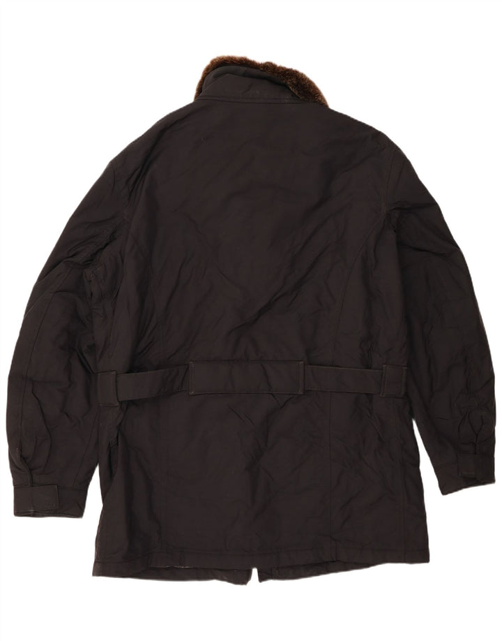 Jaqueta corta-vento masculina Refrigiwear Regular Fit UK 44 2XL preto nylon